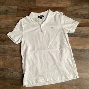 Express White Polo Shirt